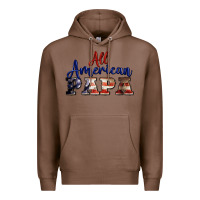 Chestnut all american papa Premium Hoodie - BarkalooDesign