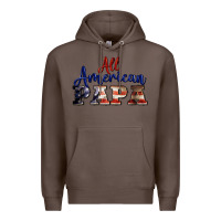 Coffee all american papa Premium Hoodie - BarkalooDesign
