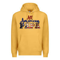 Mustard all american papa Premium Hoodie - BarkalooDesign
