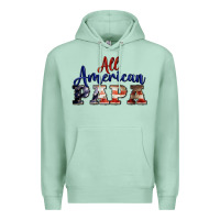 Seafoam all american papa Premium Hoodie - BarkalooDesign