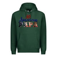 Sports Green all american papa Premium Hoodie - BarkalooDesign