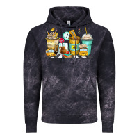 Cloud Black school bus coffee cups Vintage Hoodie - Zillion Design Studio