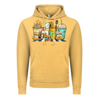Vintage Mustard school bus coffee cups Vintage Hoodie - Zillion Design Studio