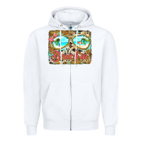 White beach'in sunglasses Zipper Hoodie - Jasminsmagicworld