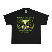 Black tanned and tipsy cocktail club sip and chill Urban Heavy Tee - JahusDesignShop