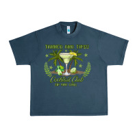 Tanned And Tipsy Cocktail Club Sip And Chill Urban Heavy Tee | Teevron