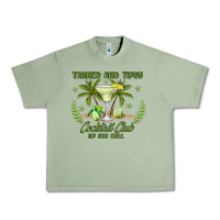 Oil Green tanned and tipsy cocktail club sip and chill Urban Heavy Tee - JahusDesignShop