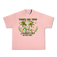 Salmon tanned and tipsy cocktail club sip and chill Urban Heavy Tee - JahusDesignShop