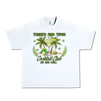 White tanned and tipsy cocktail club sip and chill Urban Heavy Tee - JahusDesignShop