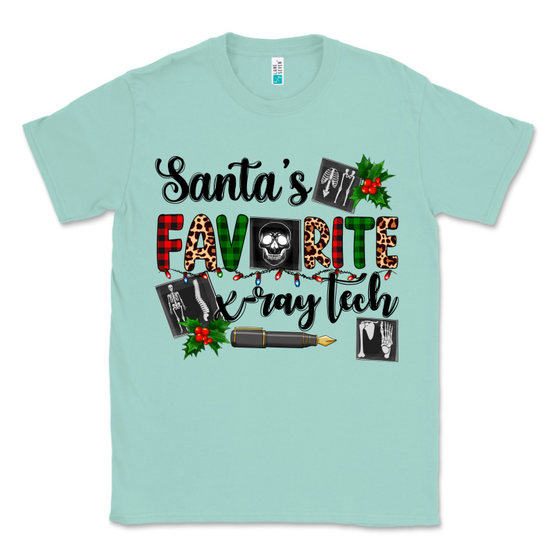 Santa's Favorite X Ray Tech Classic Tee by AdoDesignShop | Teevron