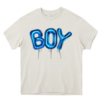 Cream Balloon Boy Heavy Core Tee - Artiststas