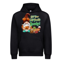 Black Get your fat pants ready Urban Hoodie - NancyCooperArtShop