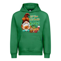Emerald Get your fat pants ready Urban Hoodie - NancyCooperArtShop