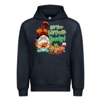 Navy Get your fat pants ready Urban Hoodie - NancyCooperArtShop