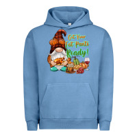 Pigment Pebble Blue Get your fat pants ready Urban Hoodie - NancyCooperArtShop