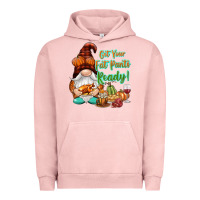 Pigment Salmon Get your fat pants ready Urban Hoodie - NancyCooperArtShop