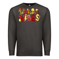 Smoke softball vibes Premium Sweatshirt - MaliasSmallBusiness
