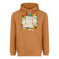 Meerkat school your text here Heavyweight Hoodie - NancyCooperArtShop