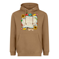 Toasted Coconut school your text here Heavyweight Hoodie - NancyCooperArtShop