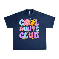 Navy cool aunts club Urban Heavy Tee - JahusDesignShop