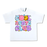 White cool aunts club Urban Heavy Tee - JahusDesignShop