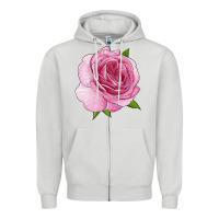 All Dressed Up Rose Zipper Hoodie | Teevron