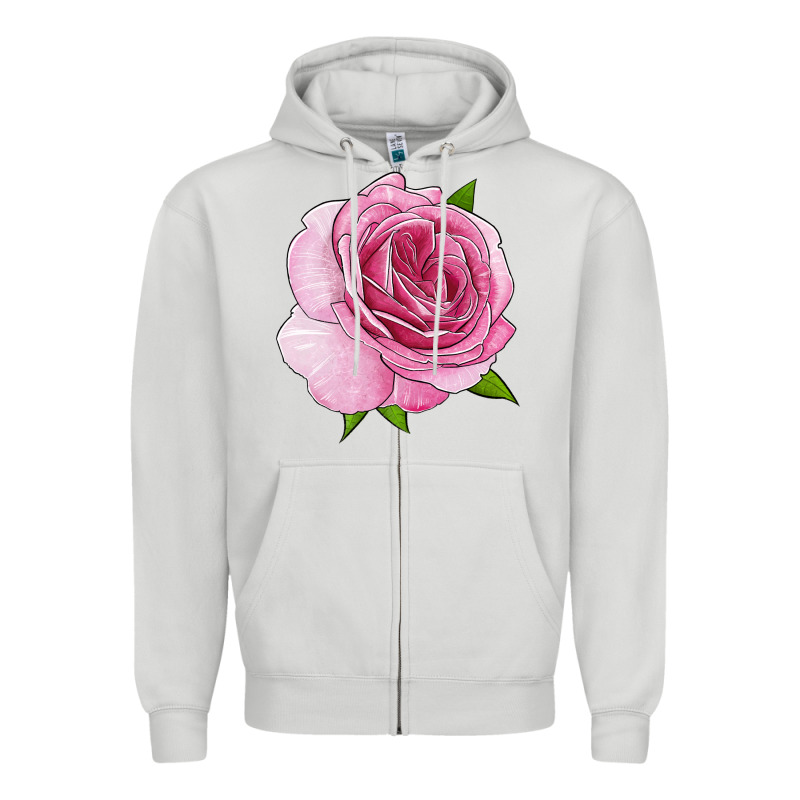 All Dressed Up Rose Zipper Hoodie by LillyAllenDesigns | Teevron