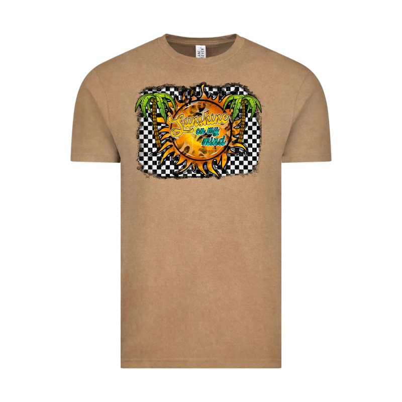 Sunshine On My Mind Vintage Tee by RacoonDesign | Teevron