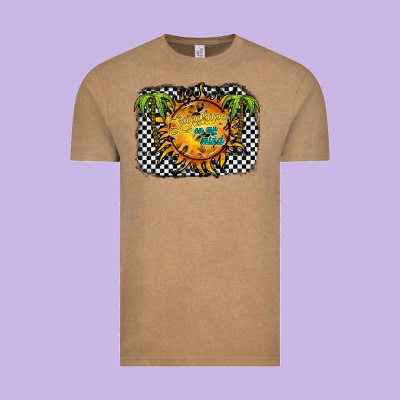 Sunshine On My Mind Vintage Tee Designed By Racoondesign