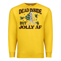 Lemon dead inside but jolly af Premium Sweatshirt - MaliasSmallBusiness