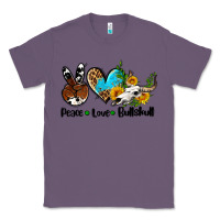Lavender peace love  bullskull Classic Tee - AdoDesignShop