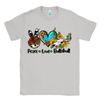 Moon Dust peace love  bullskull Classic Tee - AdoDesignShop