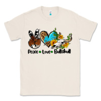 Natural peace love  bullskull Classic Tee - AdoDesignShop
