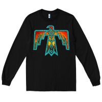 Black thunderbird Long Sleeve Tee - JahusDesignShop