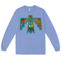 Colony Blue thunderbird Long Sleeve Tee - JahusDesignShop