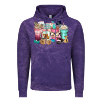 Cloud Purple small business coffee cups Vintage Hoodie - Zillion Design Studio
