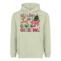Matcha get in loser we're slaying christmas Heavyweight Hoodie - MaliasSmallBusiness