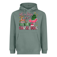 Sage get in loser we're slaying christmas Heavyweight Hoodie - MaliasSmallBusiness