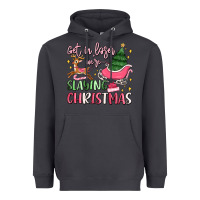 Smoke get in loser we're slaying christmas Heavyweight Hoodie - MaliasSmallBusiness