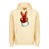 Pina Colada Christmas peace hand Premium Hoodie - Jasminsmagicworld