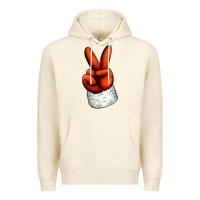 Sandshell Christmas peace hand Premium Hoodie - Jasminsmagicworld