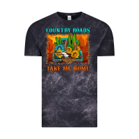 Cloud Black country roads take me home Vintage Tee - HRA Design Shop