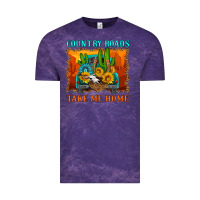 Cloud Purple country roads take me home Vintage Tee - HRA Design Shop