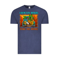 Vintage Denim country roads take me home Vintage Tee - HRA Design Shop