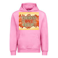 Fuchsia Pink Pumpkin spice latte Urban Hoodie - NancyCooperArtShop