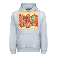 Heather Grey Pumpkin spice latte Urban Hoodie - NancyCooperArtShop