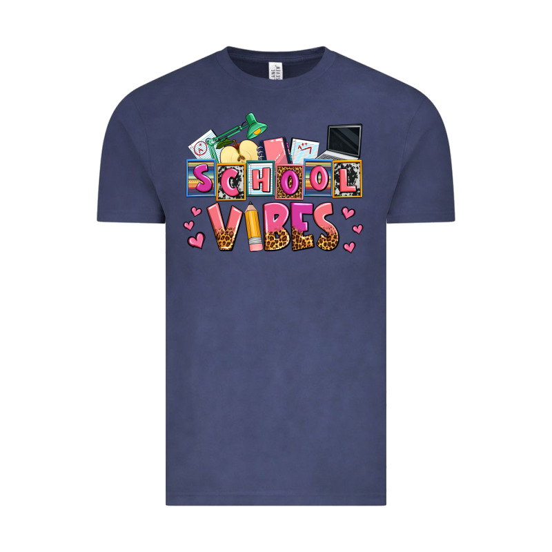 School Vibes Vintage Tee by AdoDesignShop | Teevron
