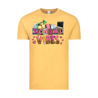 Vintage Mustard school vibes Vintage Tee - AdoDesignShop