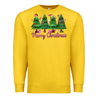 Lemon Merry Christmas Nurse trees Premium Sweatshirt - MaliasSmallBusiness