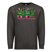 Smoke Merry Christmas Nurse trees Premium Sweatshirt - MaliasSmallBusiness